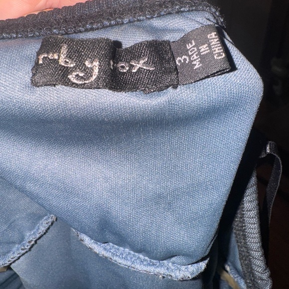 Ruby Rox Black and White Mini Dress - Picture 3 of 3